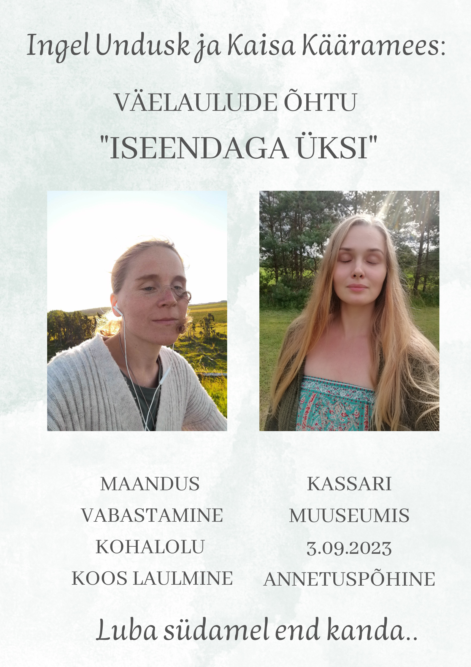 Ingel Undusk ja Kaisa Kääramees (2)
