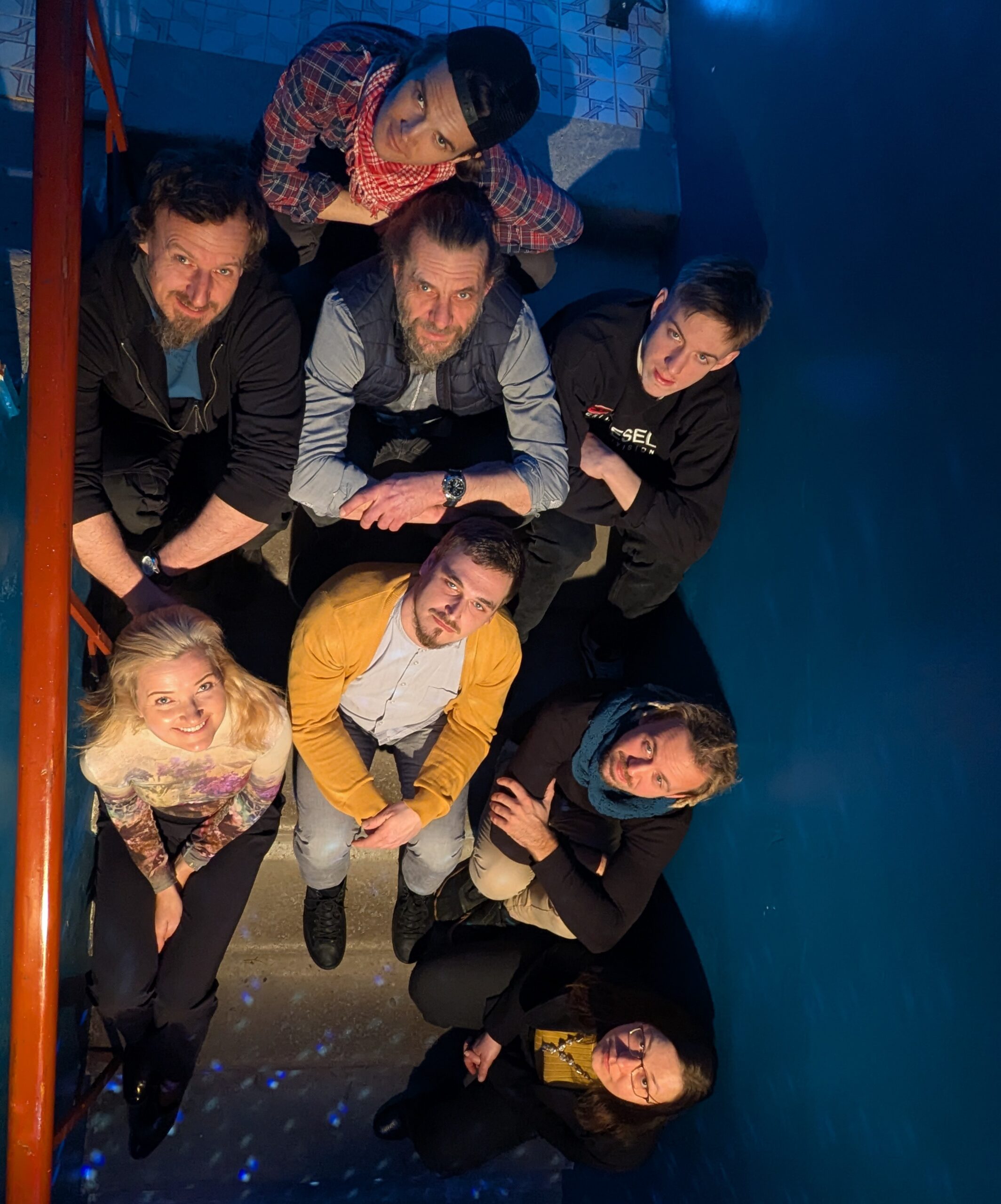 Vana aasta õhtu Kärdla keskväljakul