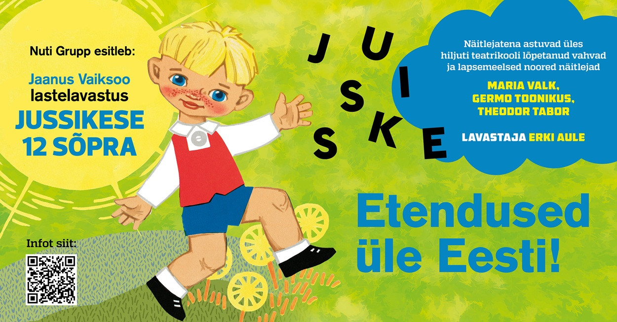 Jaanus Vaiksoo lastelavastus “Jussikese 12 sõpra”