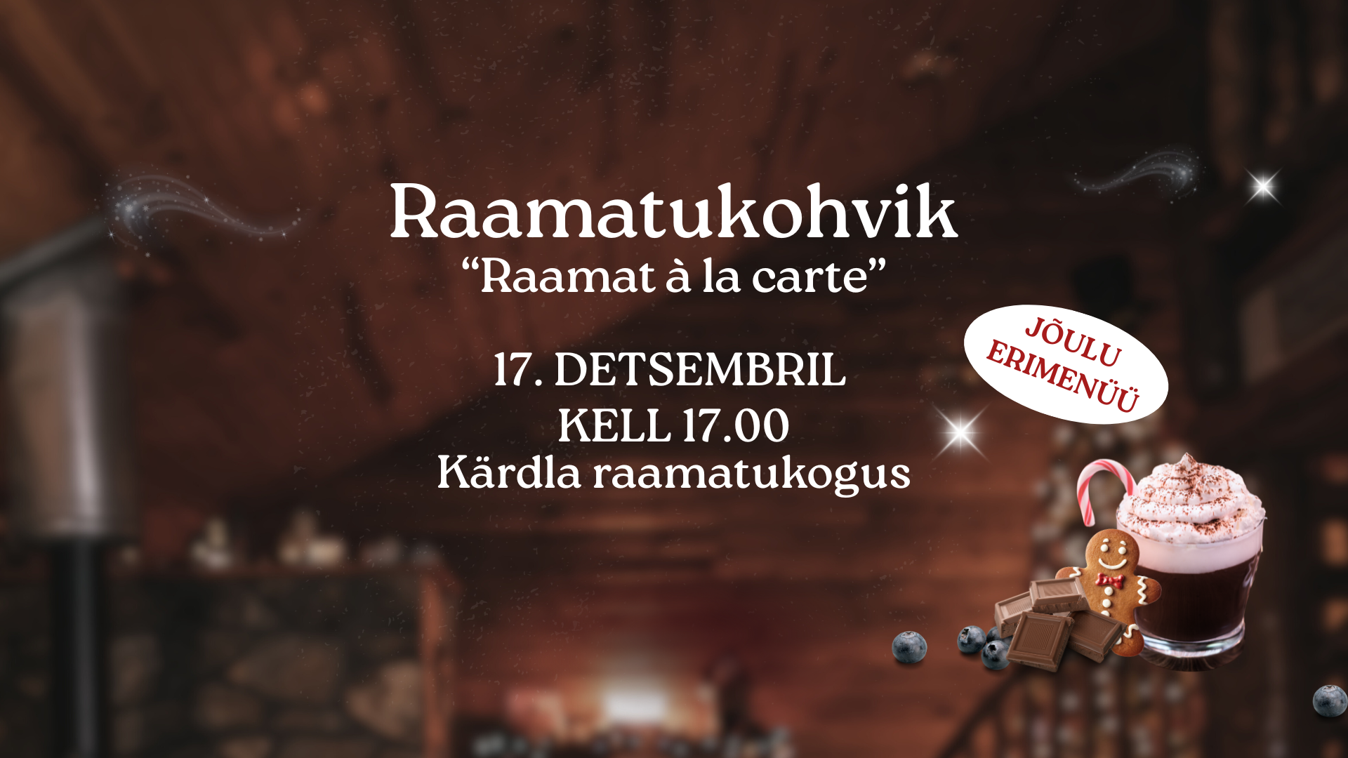 Raamatukohvik “Raamat à la carte”