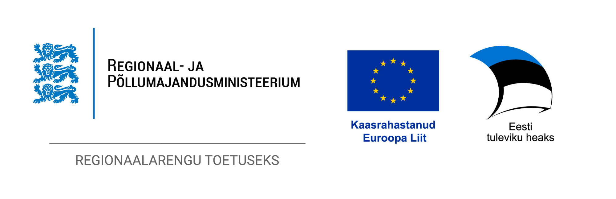 Reg. arengu toetuseks + kaasrahastatud EL