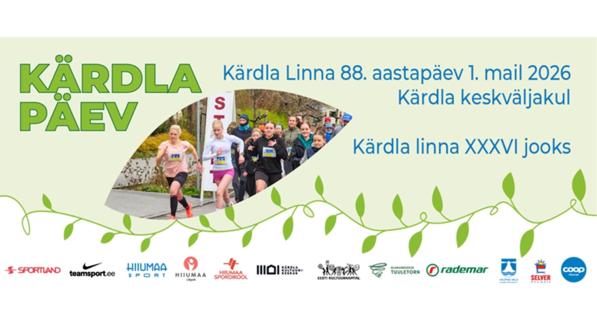 Kärdla linna 88. aastapäev ja Kärdla Linna XXXVI jooks