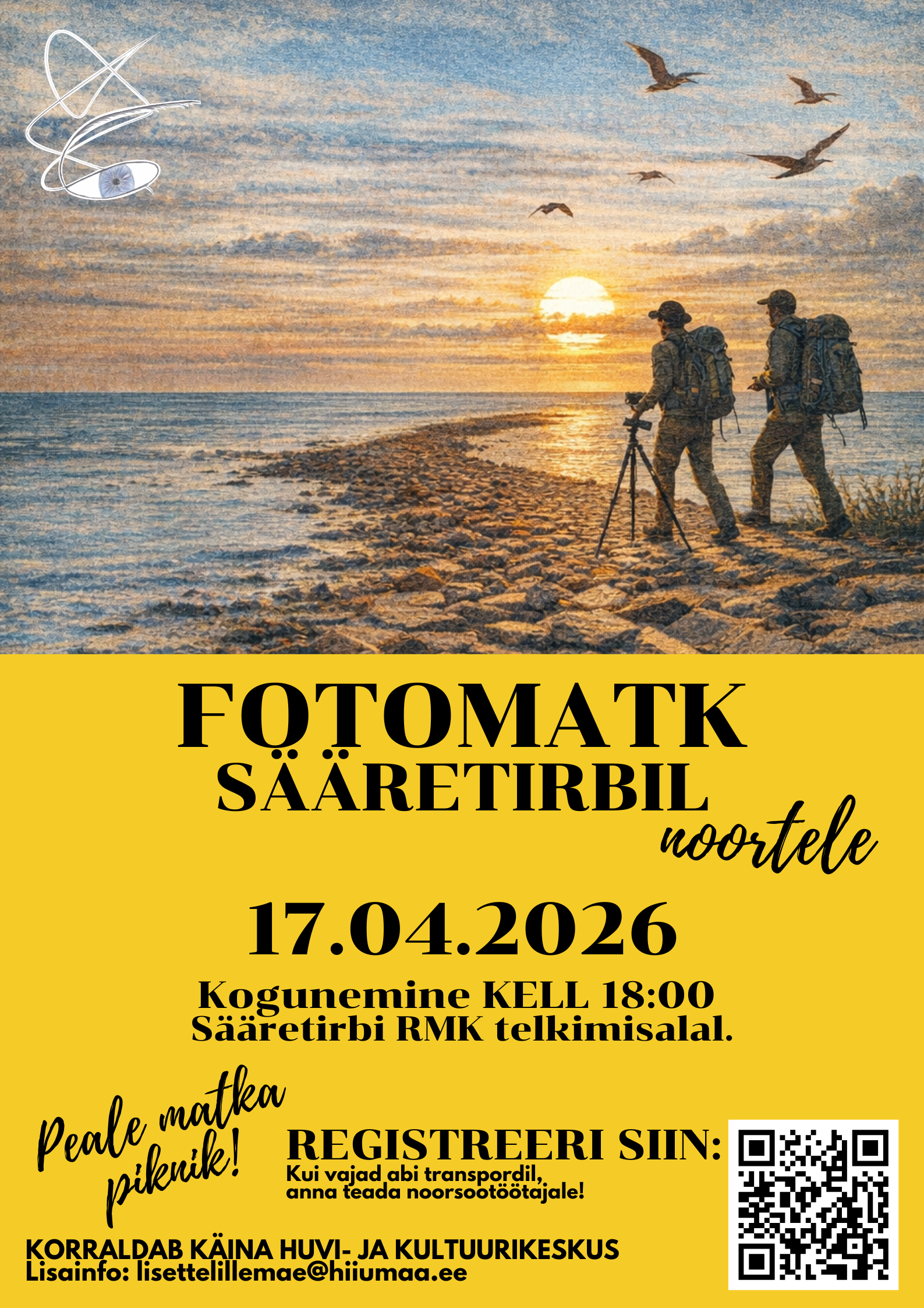 Fotomatk Sääretirbil noortele