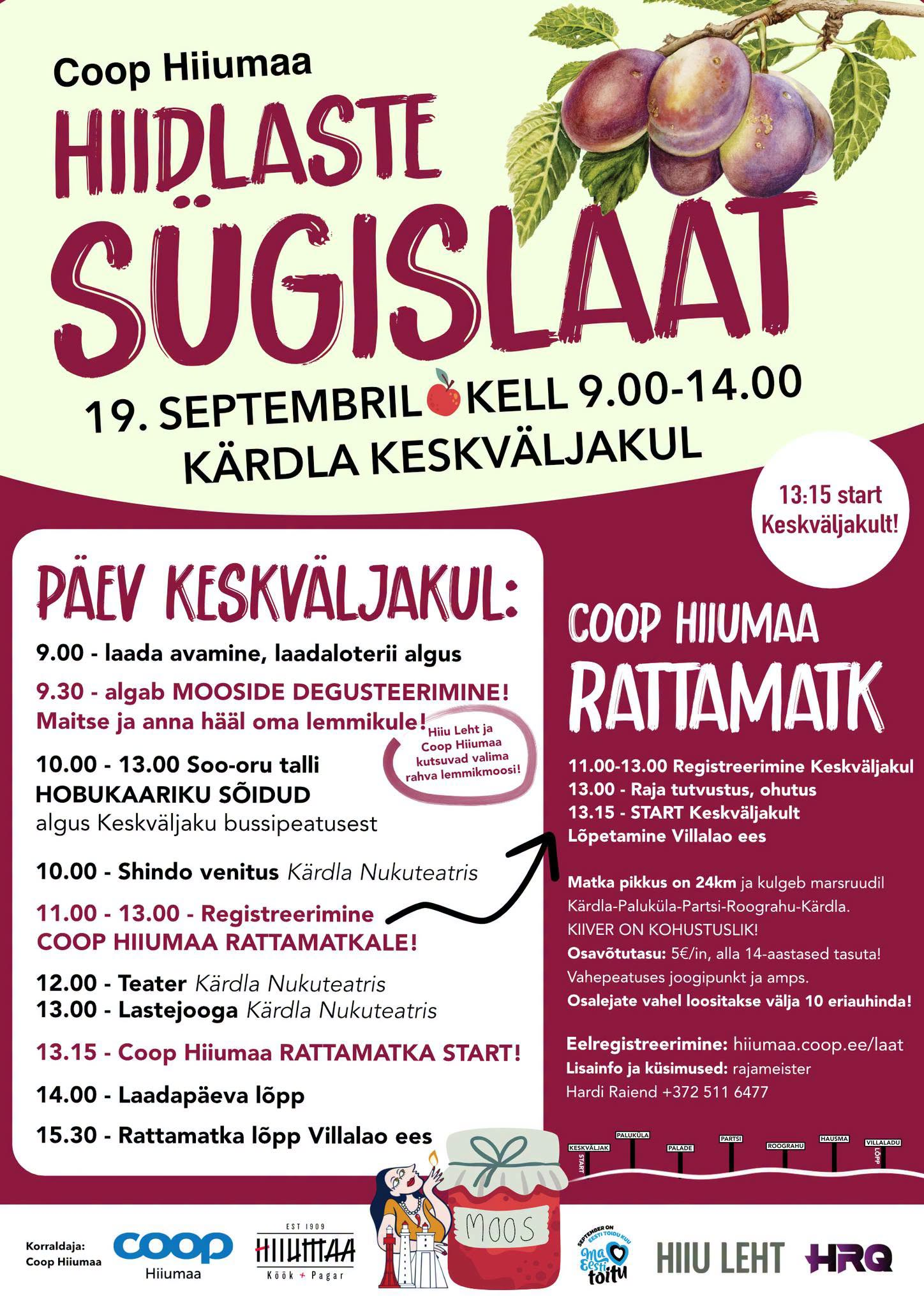 Hiidlaste sügislaat & moosikonkurss 2026