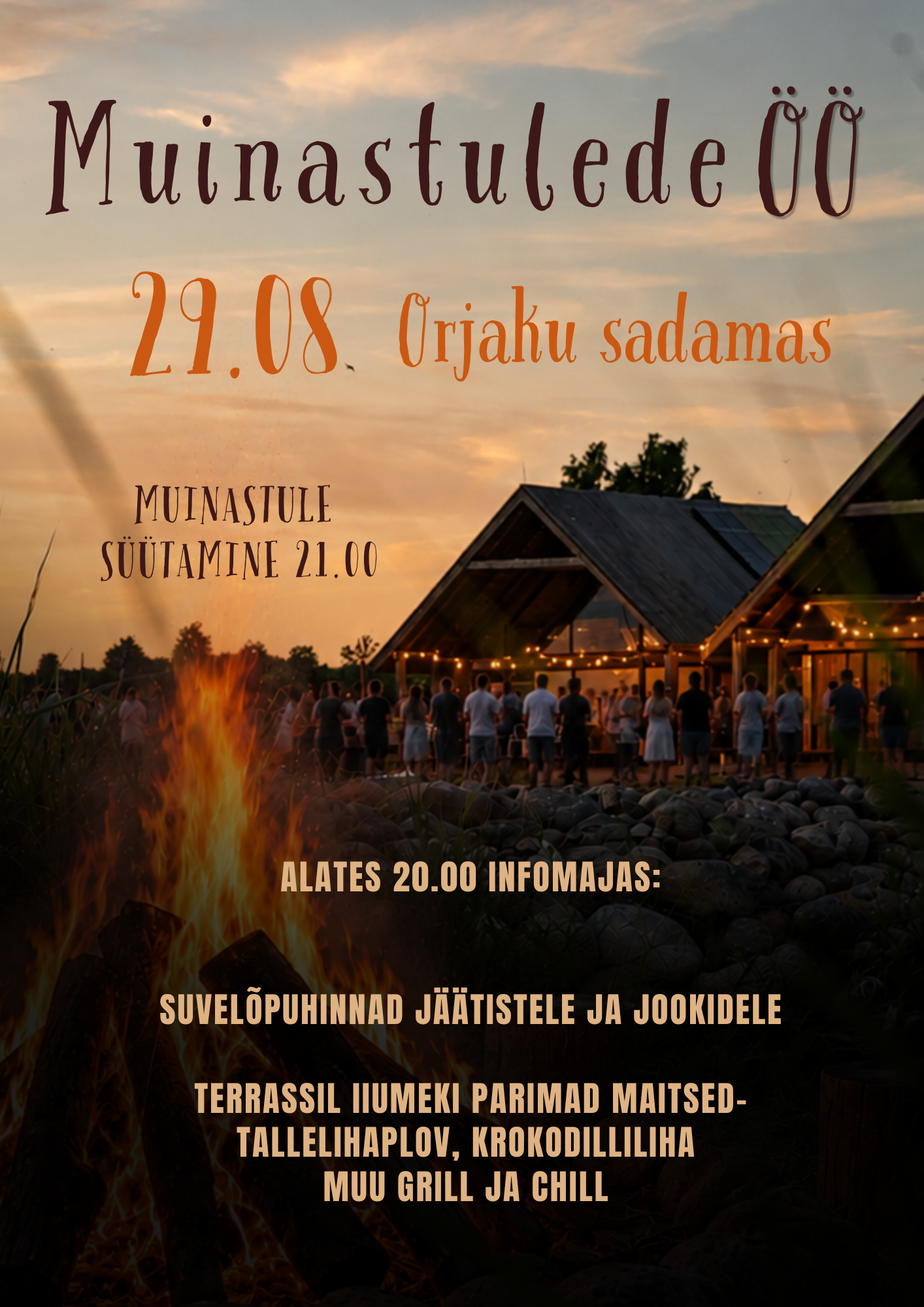 MUINASTULEDE ÖÖ Orjaku sadamas