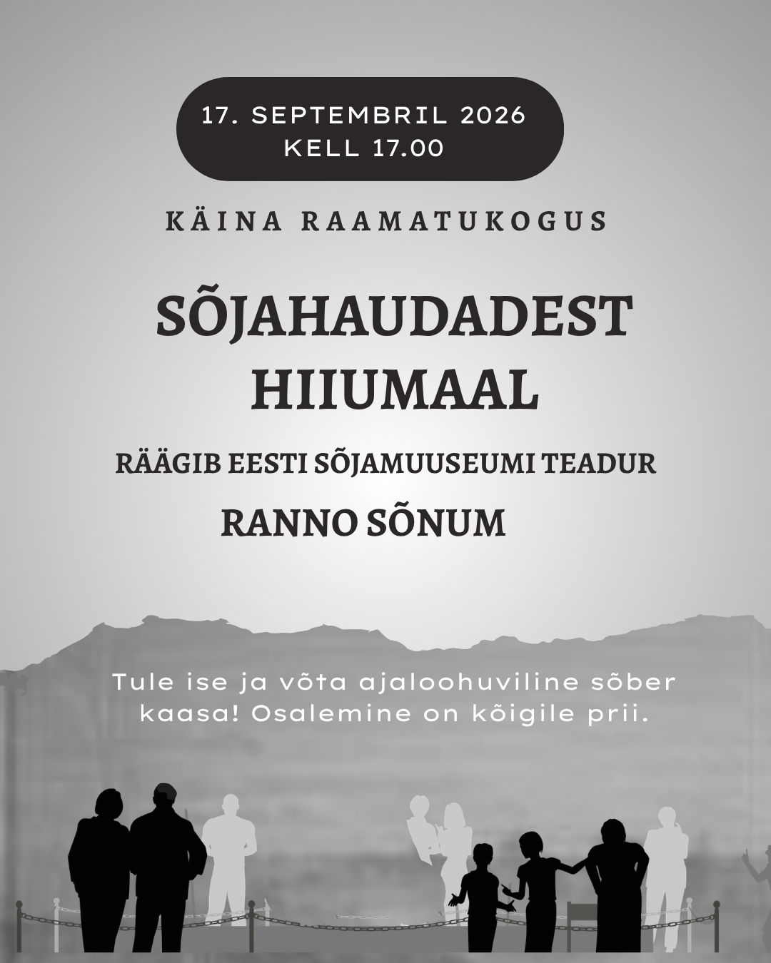 Sõjahaudadest Hiiumaal räägib Eesti Sõjamuuseumi teadur Ranno Sõnum