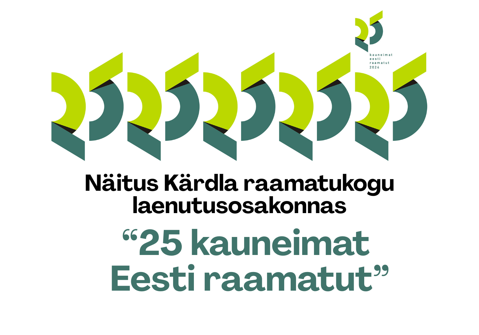 Kauneimate Eesti raamatute näitus