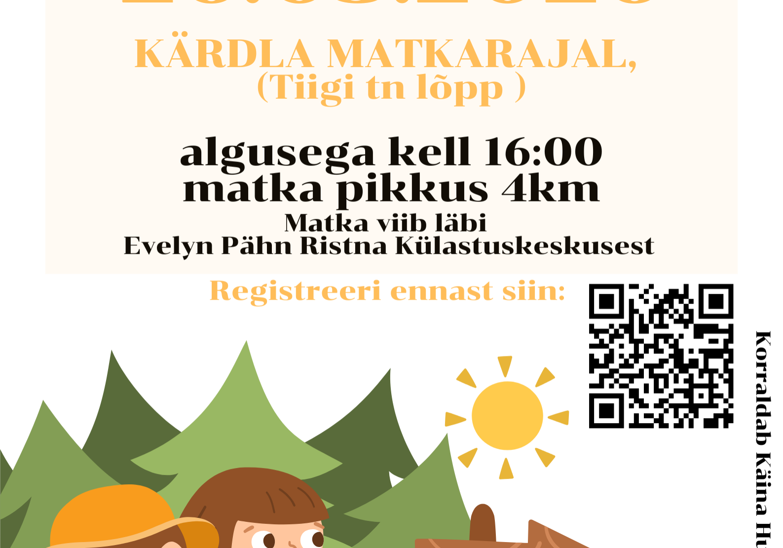 Matk noortele, Kärdlas