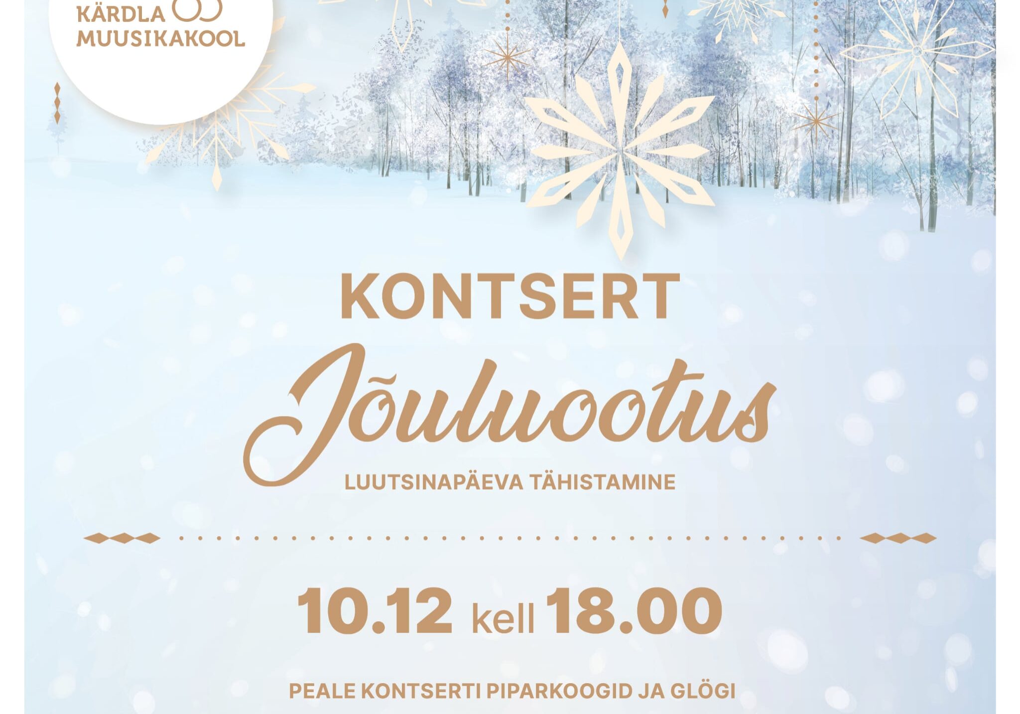 Kontsert "Jõuluootus" Luutsinapäeva tähistamine