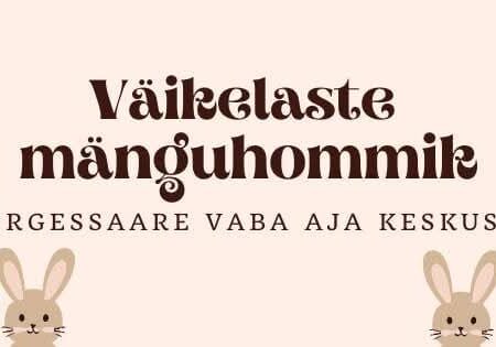 Väikelaste mänguhommik
