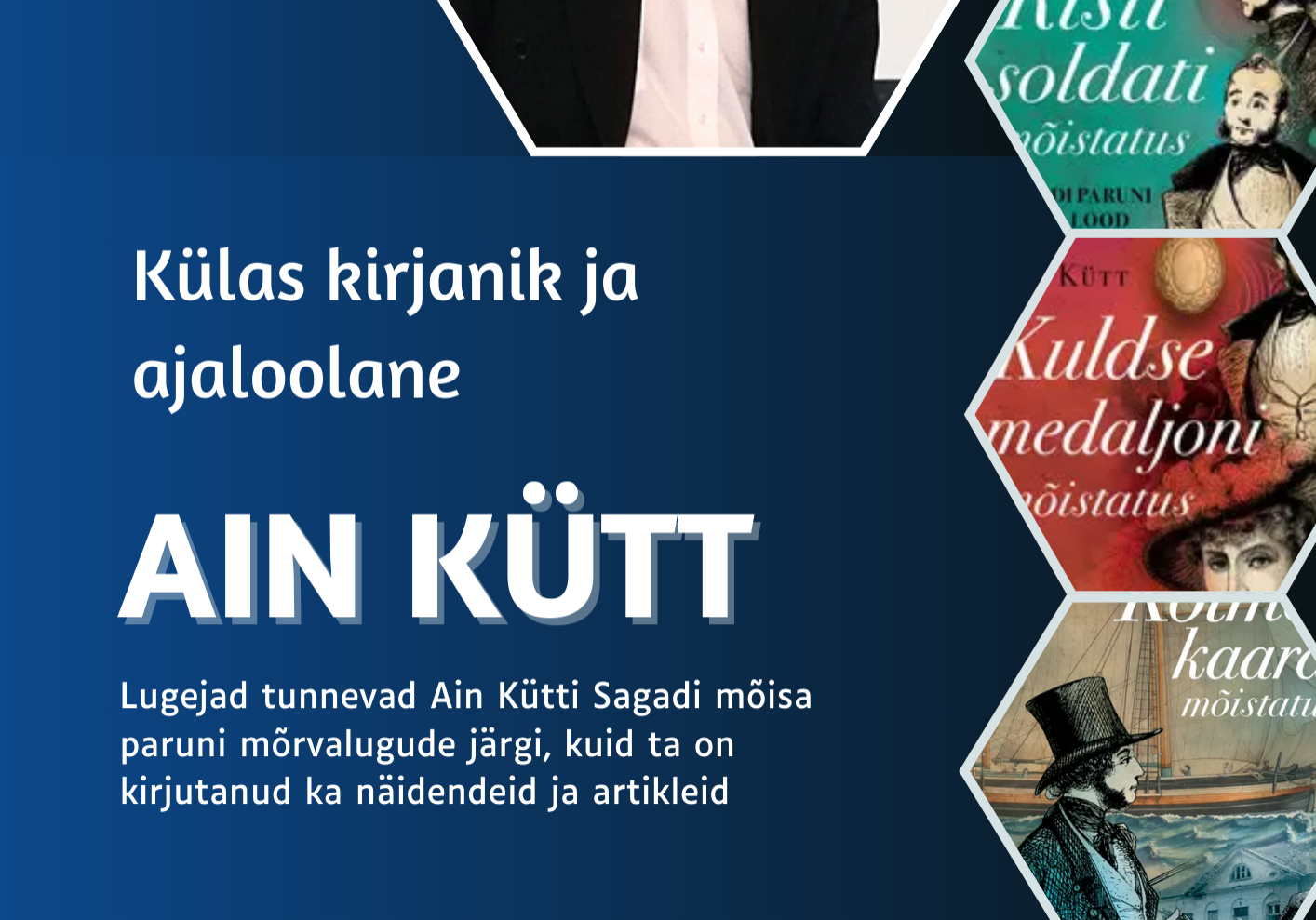 Külas kirjanik ja ajaloolane Ain Kütt