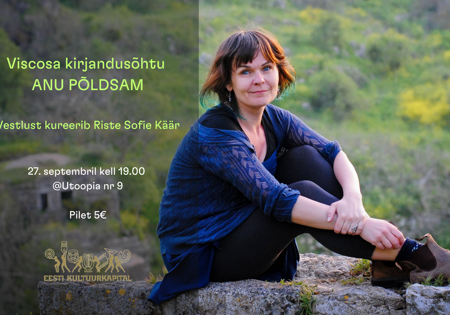 Viscosa kirjandusõhtu X Anu Põldsam