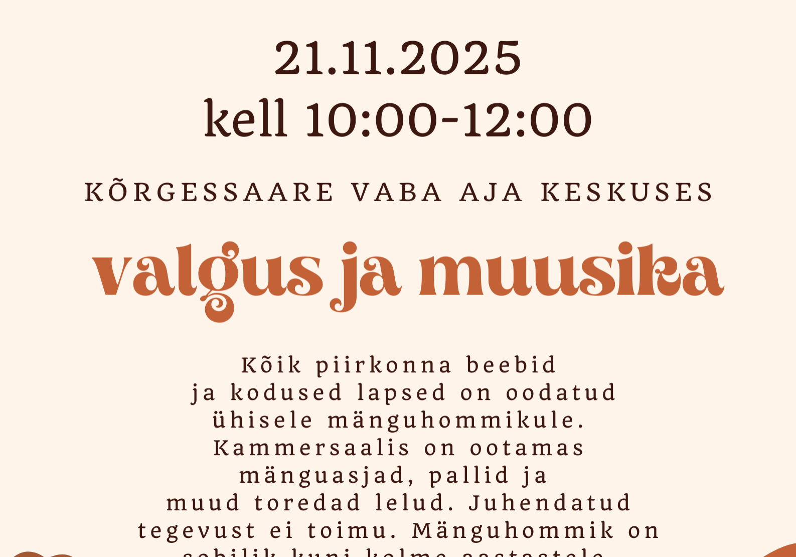 Väikelaste mänguhommik