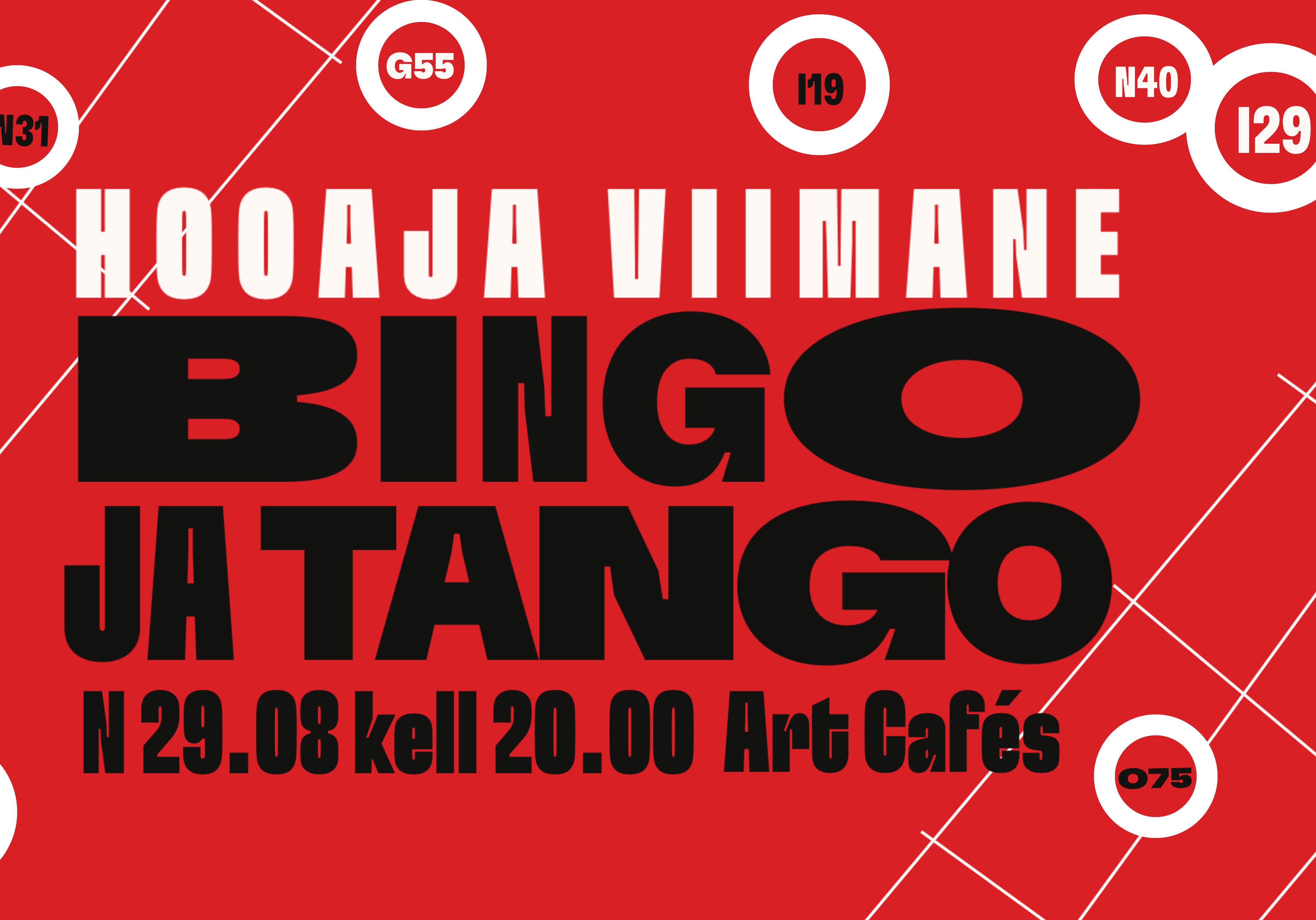 Bingo ja tango N 29.08.2024