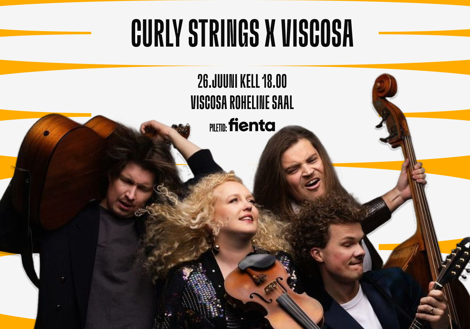 Curly Strings X Viscosa