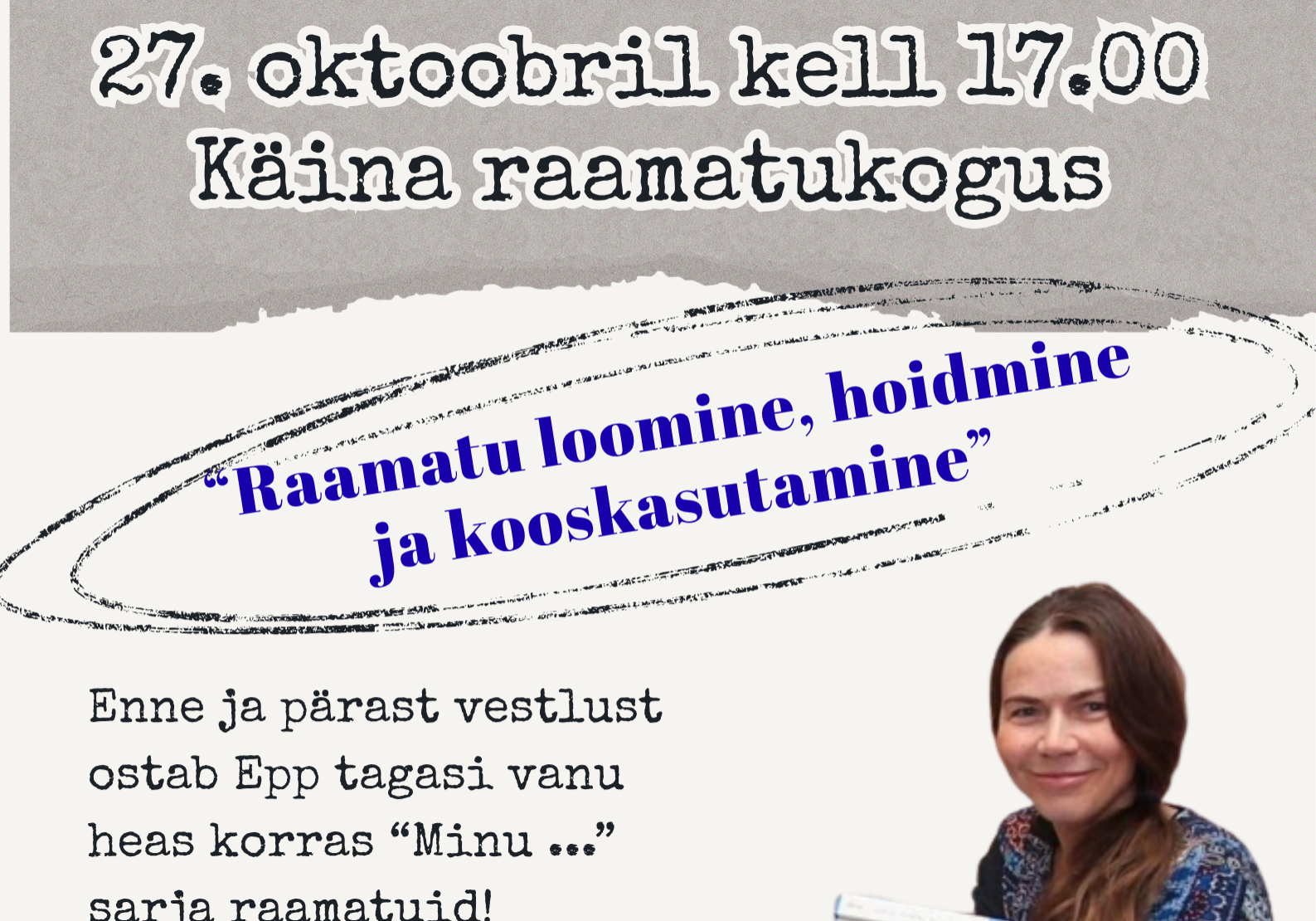 Vestlusõhtu Epp Petronega