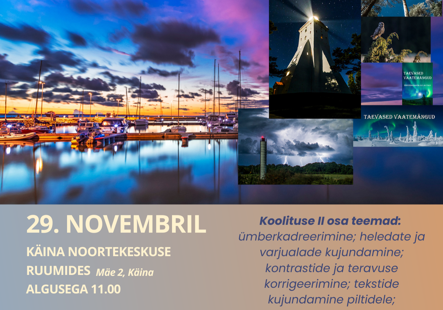 Fotograafiakoolituse II osa