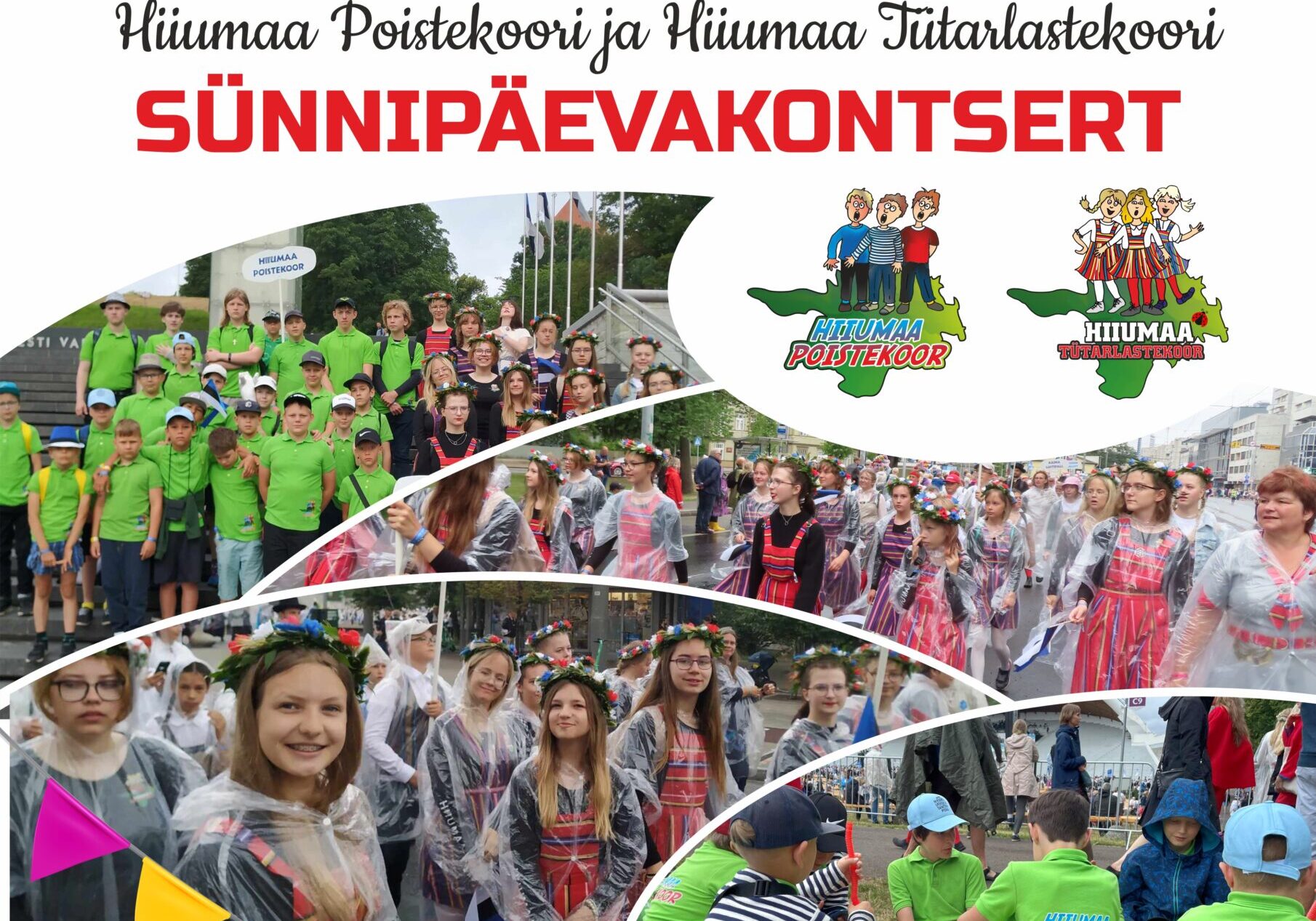 Hiiumaa POK ja Tütarlastekoor plakat 2