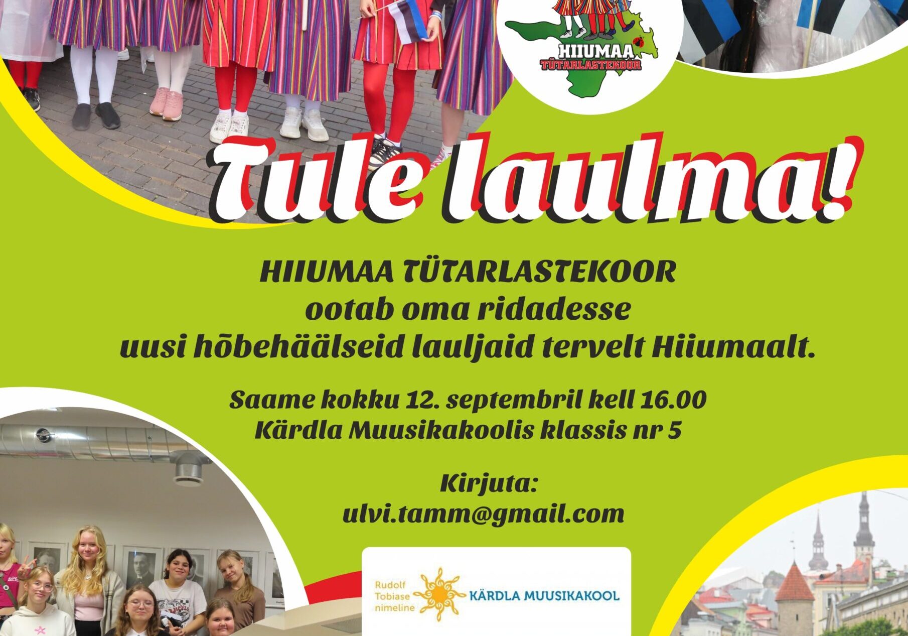 Hiiumaa Tütarlastekoori uue hooaja alustamine
