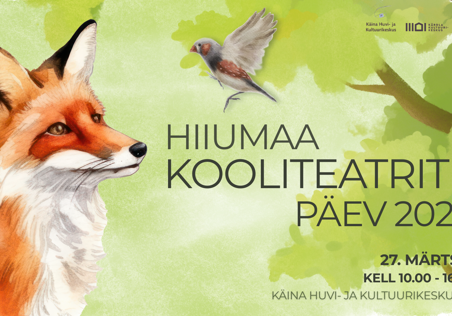 Hiiumaa kooliteatrite päev 27.märts 2026