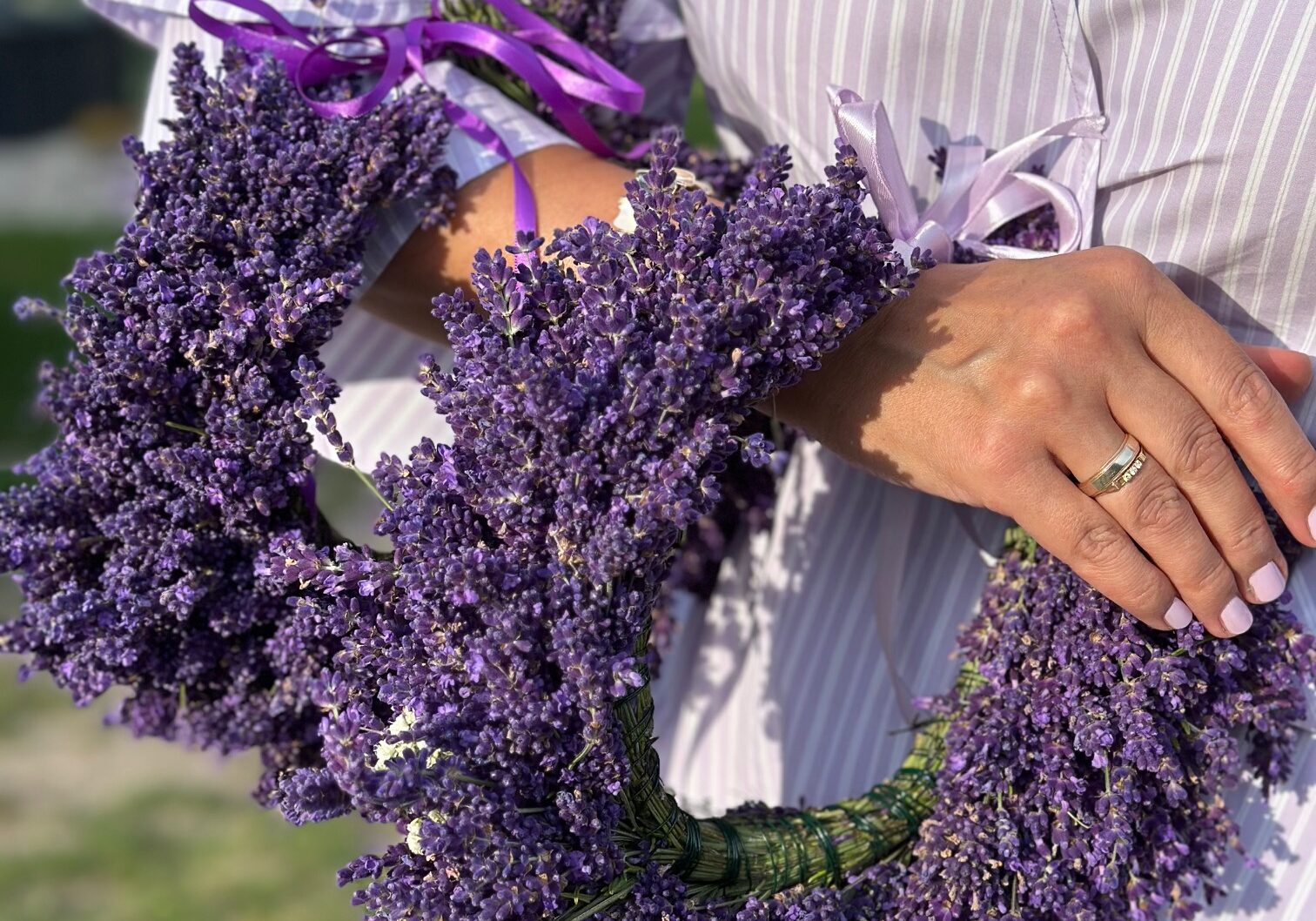 Lavendlipärja punumise töötuba Avatud Talude Päevadel, laupäeval 12. juulil