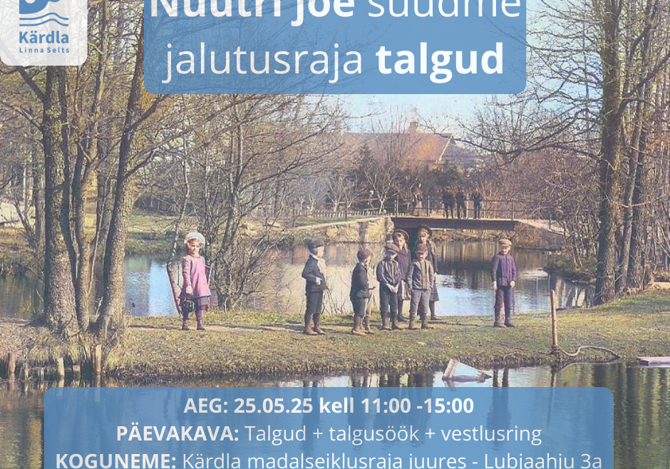 Nuutri jõe suudme jalutusraja talgud