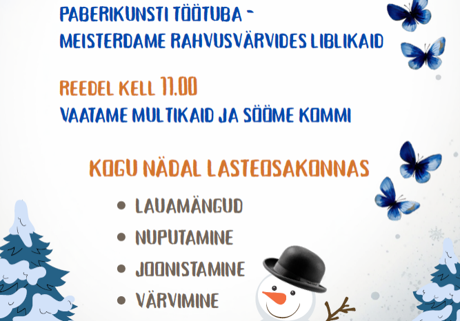 Koolivaheaeg Kärdla raamatukogus