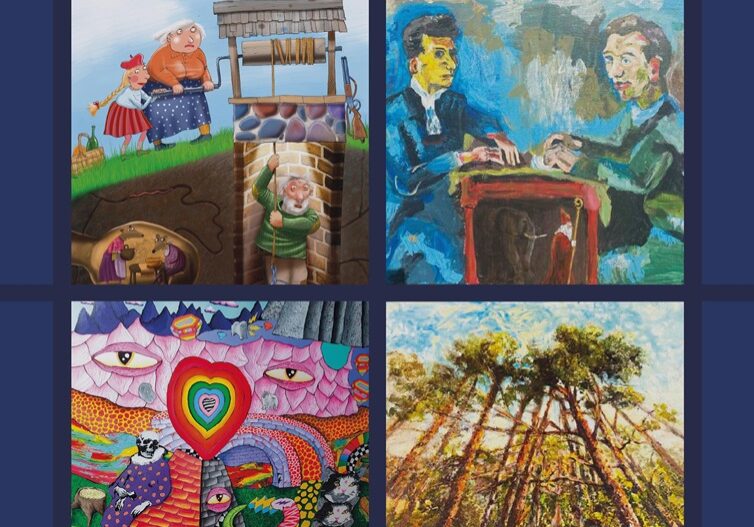 Kõpu Kunstinäituse poster v