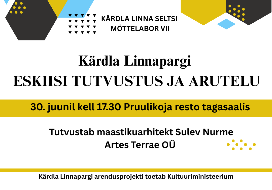 Kärdla Linna Seltsi mõttelabor