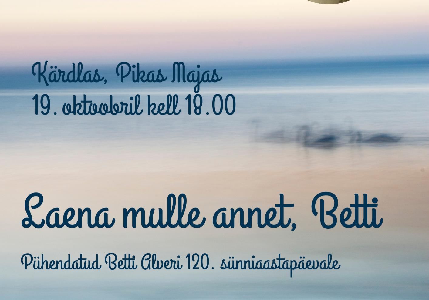 Laena mulle annet, Betti