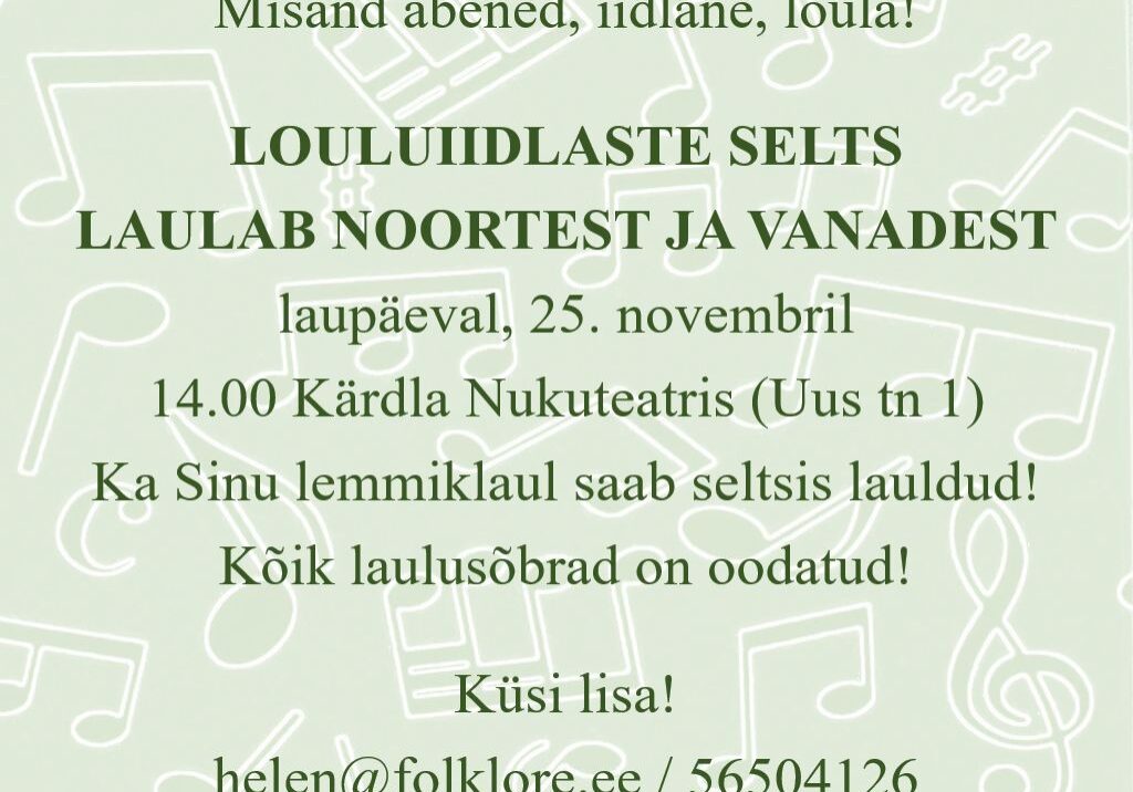 Louluiidlased 25.11.2023