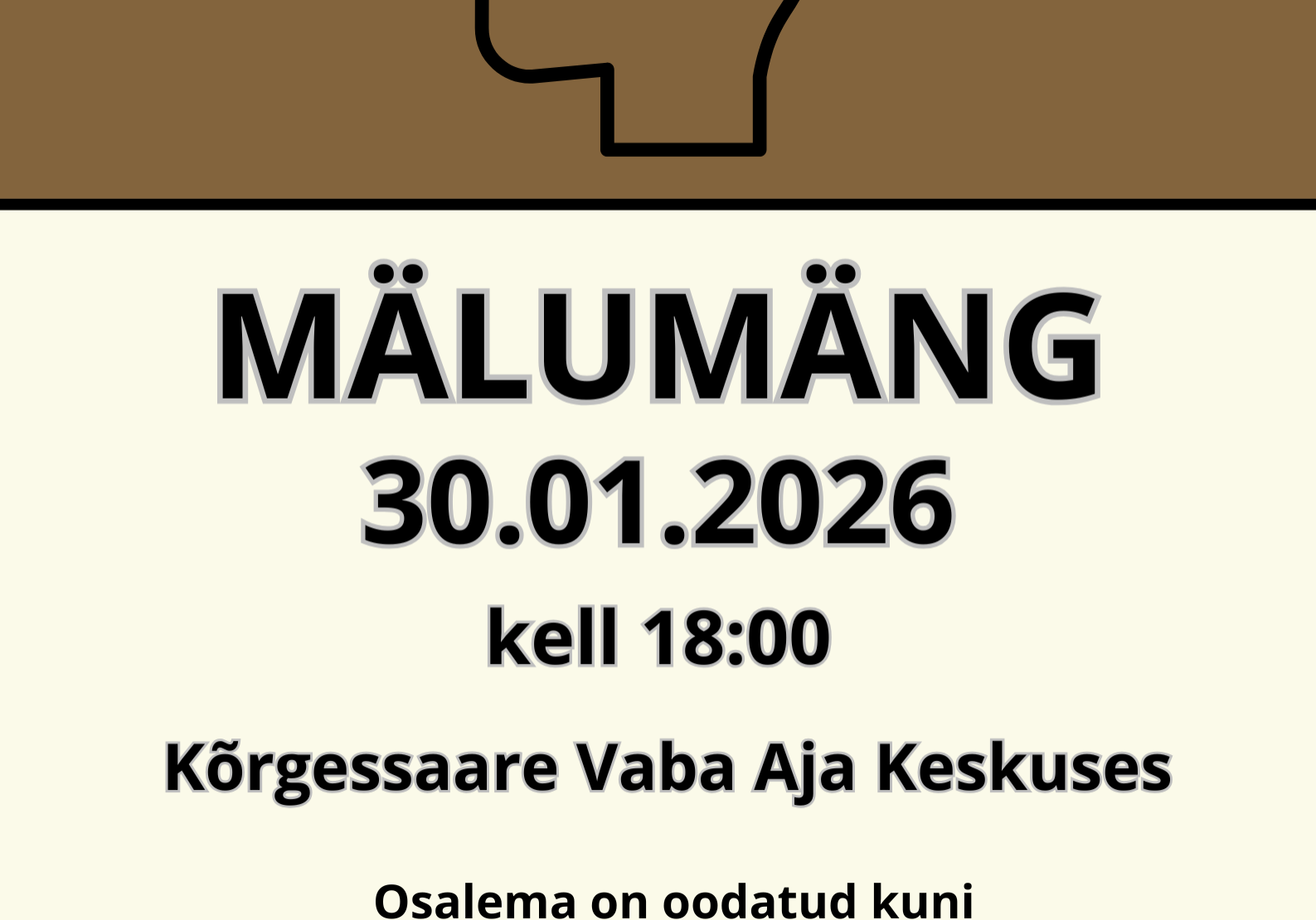 Mälumäng – KÕRS KÕIGUB liikumissari