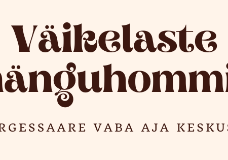 Väikelaste mänguhommik