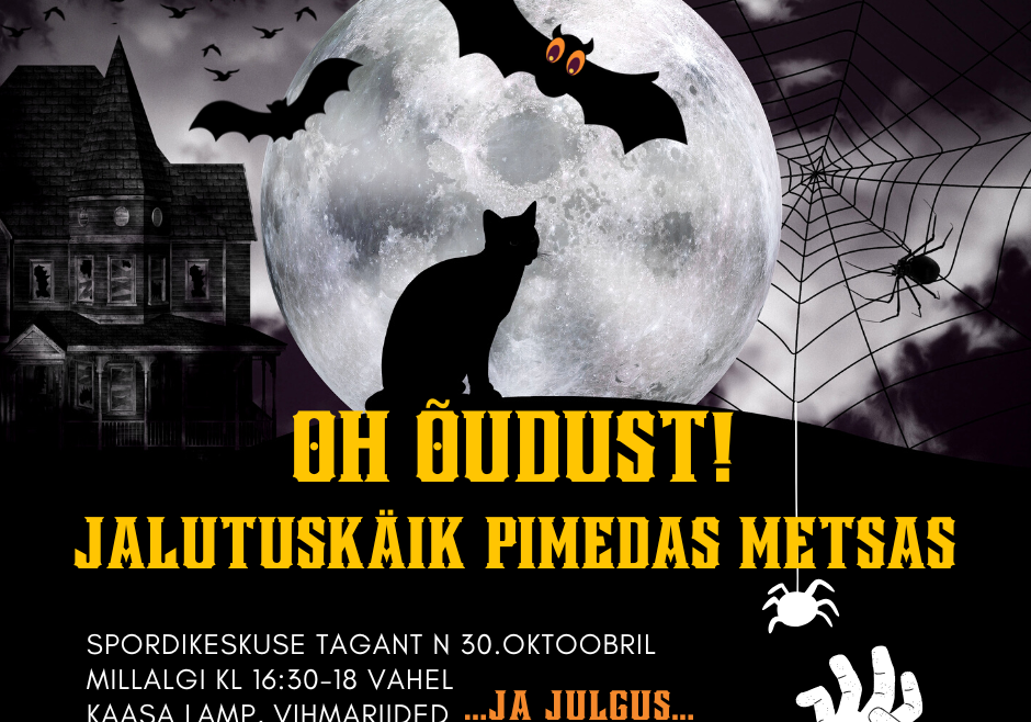 Oh õudust! - halloweeni jalutuskäik