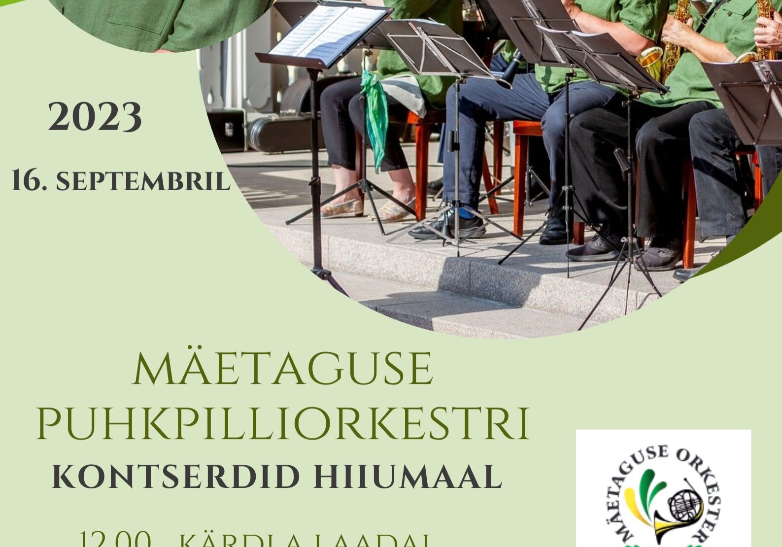 Orkestri plakat 2 kontserti Hiiumaal