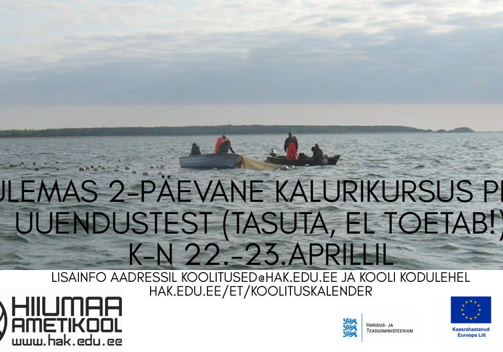 PERK koolitus kaluritele