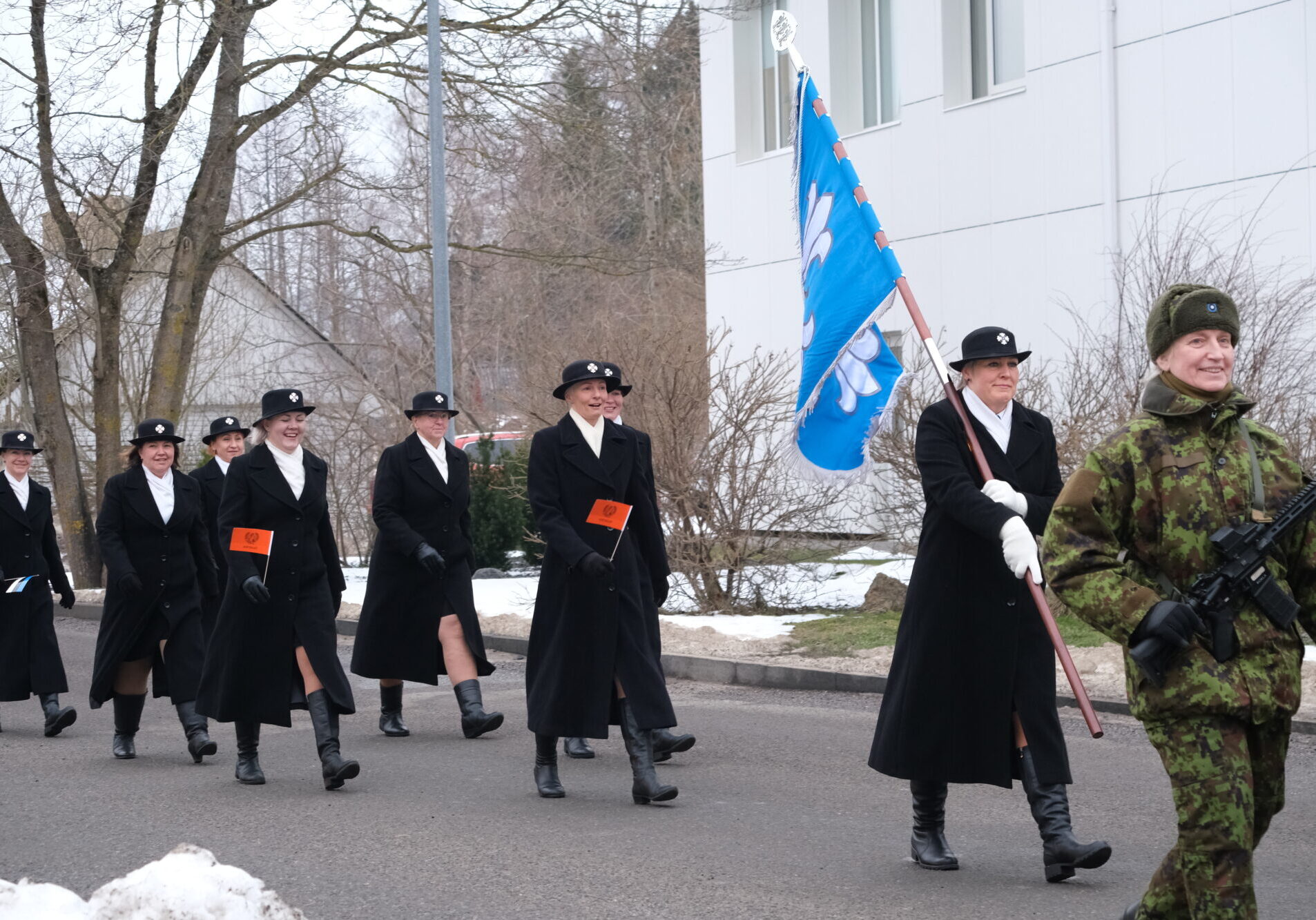 Eesti Vabariigi 108. aastapäeva tähistamine Kärdlas