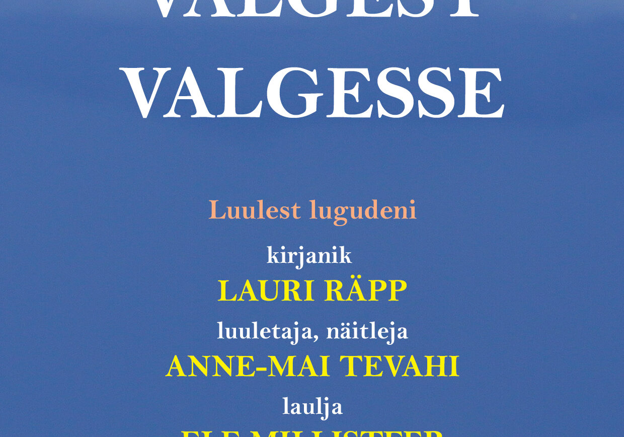 Plakat valgest valgesse - 2023 merega