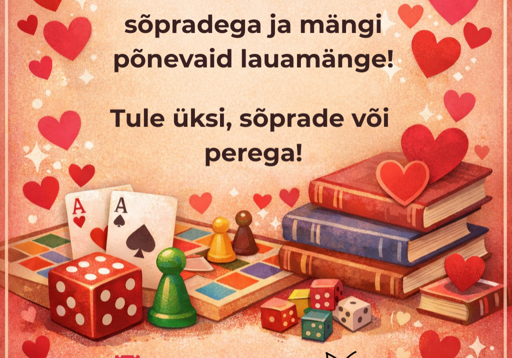 Sõbrapäevaeelne lauamänguõhtu