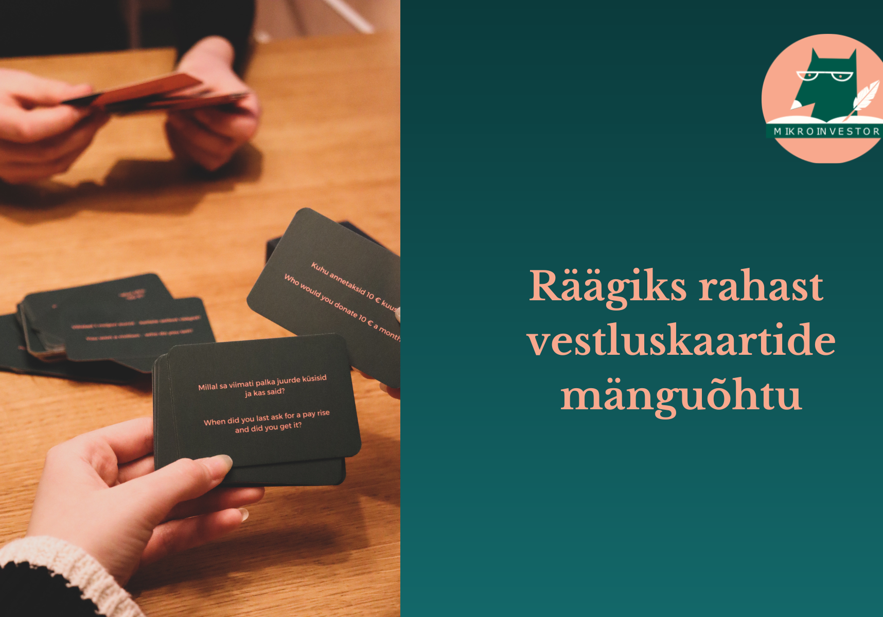 Räägiks rahast mänguõhtu