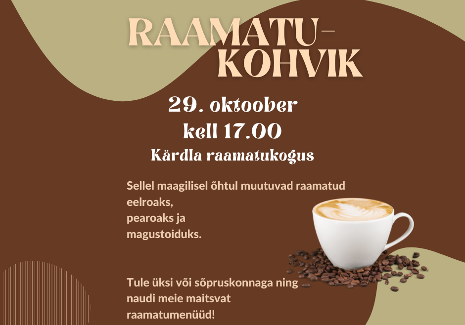 Raamatukohvik (Facebooki postitus)