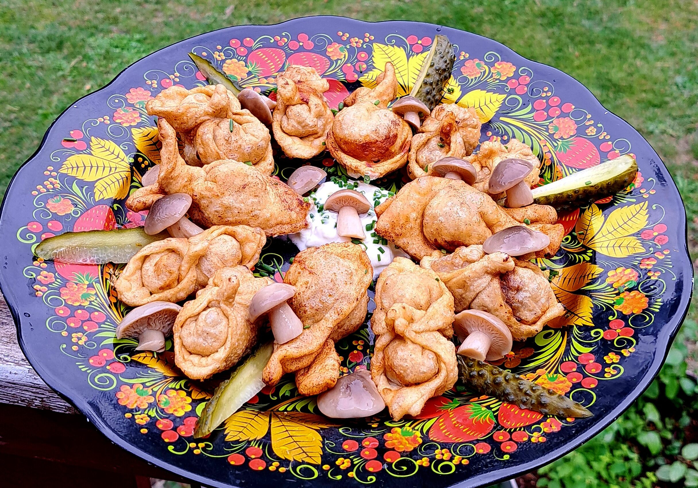 Sada, seened ja pelmeenid