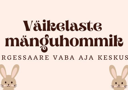 Väikelaste mänguhommik