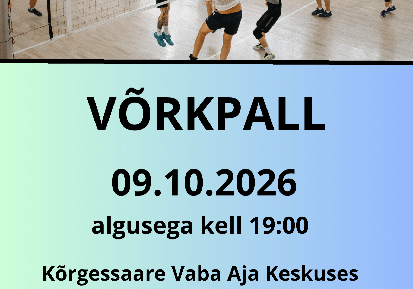 Võrkpall - Kõrs Kõigub liikumissari