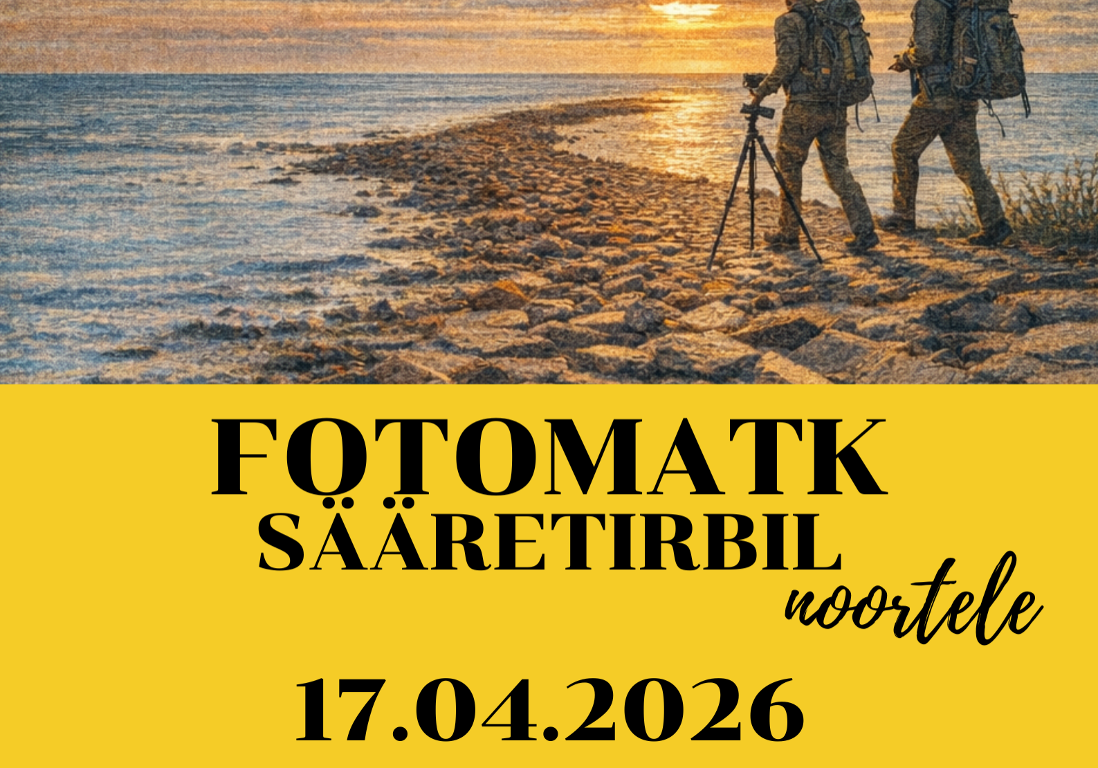 Fotomatk Sääretirbil noortele