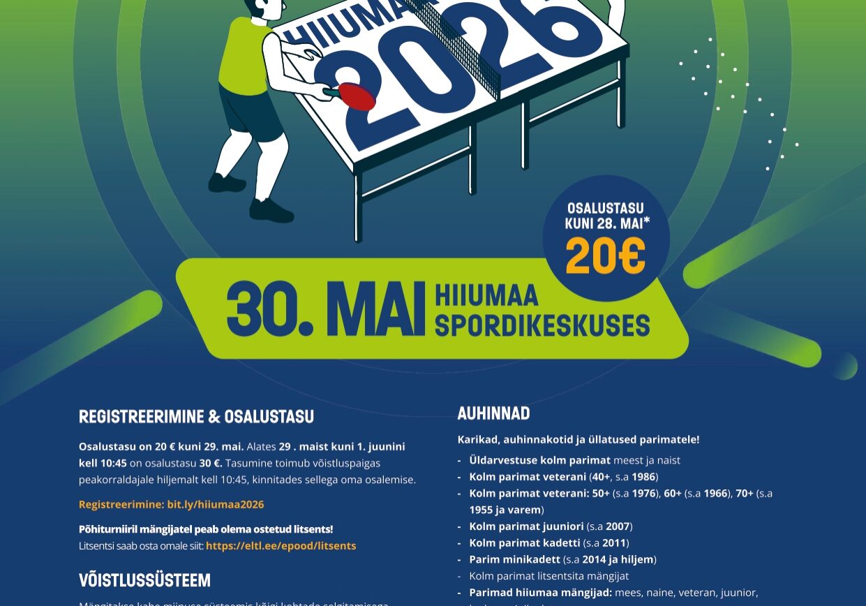 Hiiumaa meistrivõistlused lauatennises