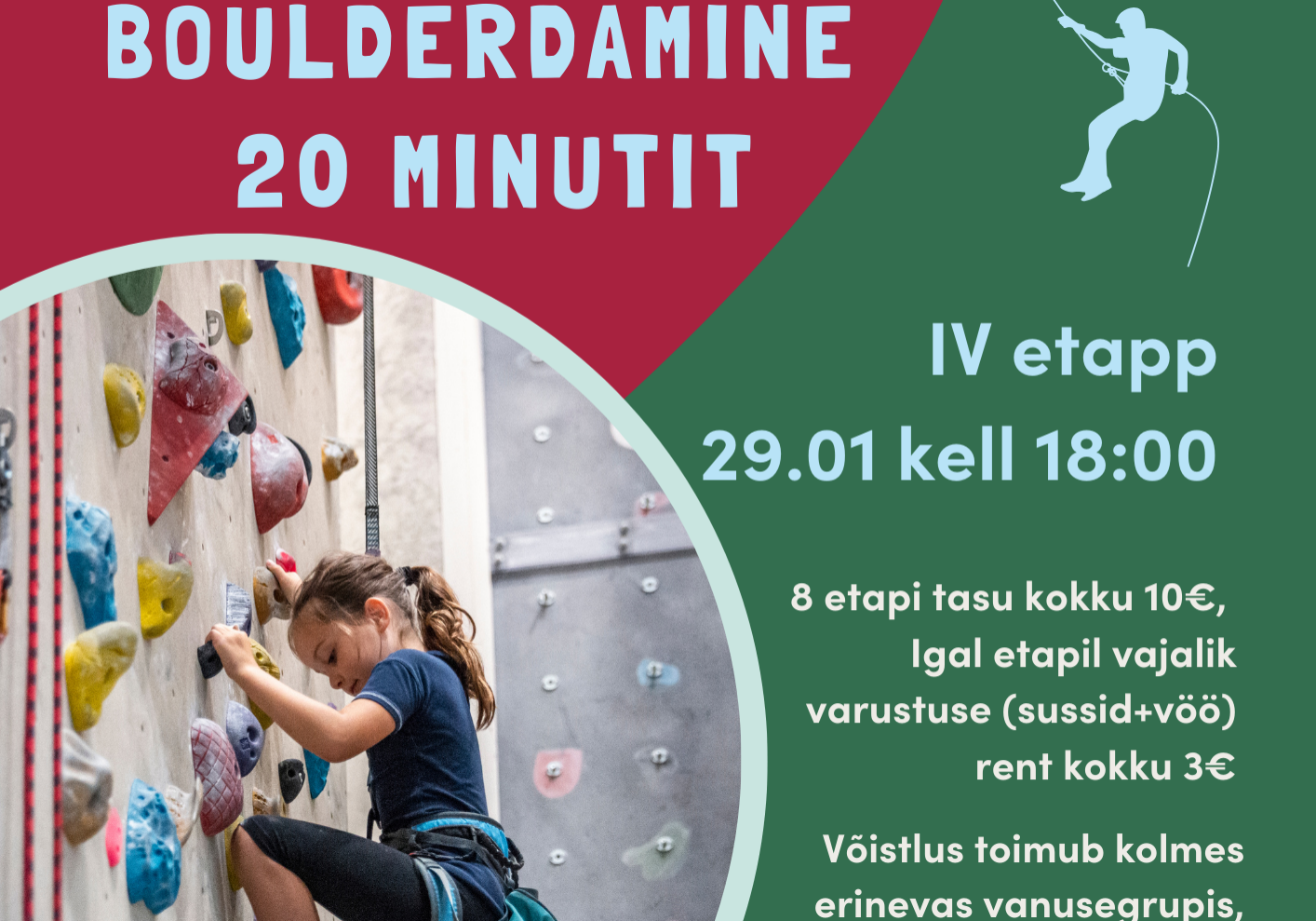 BOULDERDAMINE 20 min.