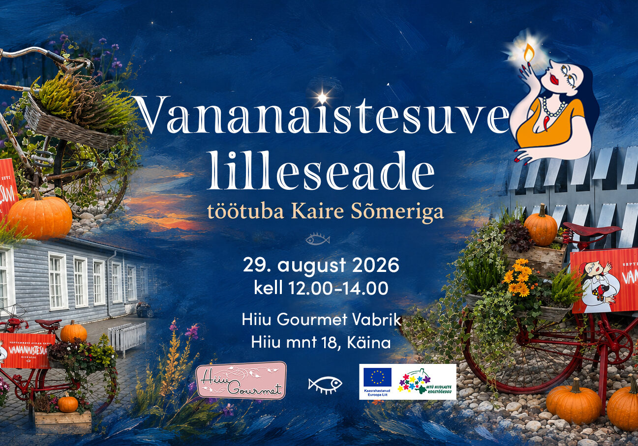 Vananaistesuve lilleseade, töötuba Kaire Sõmeriga