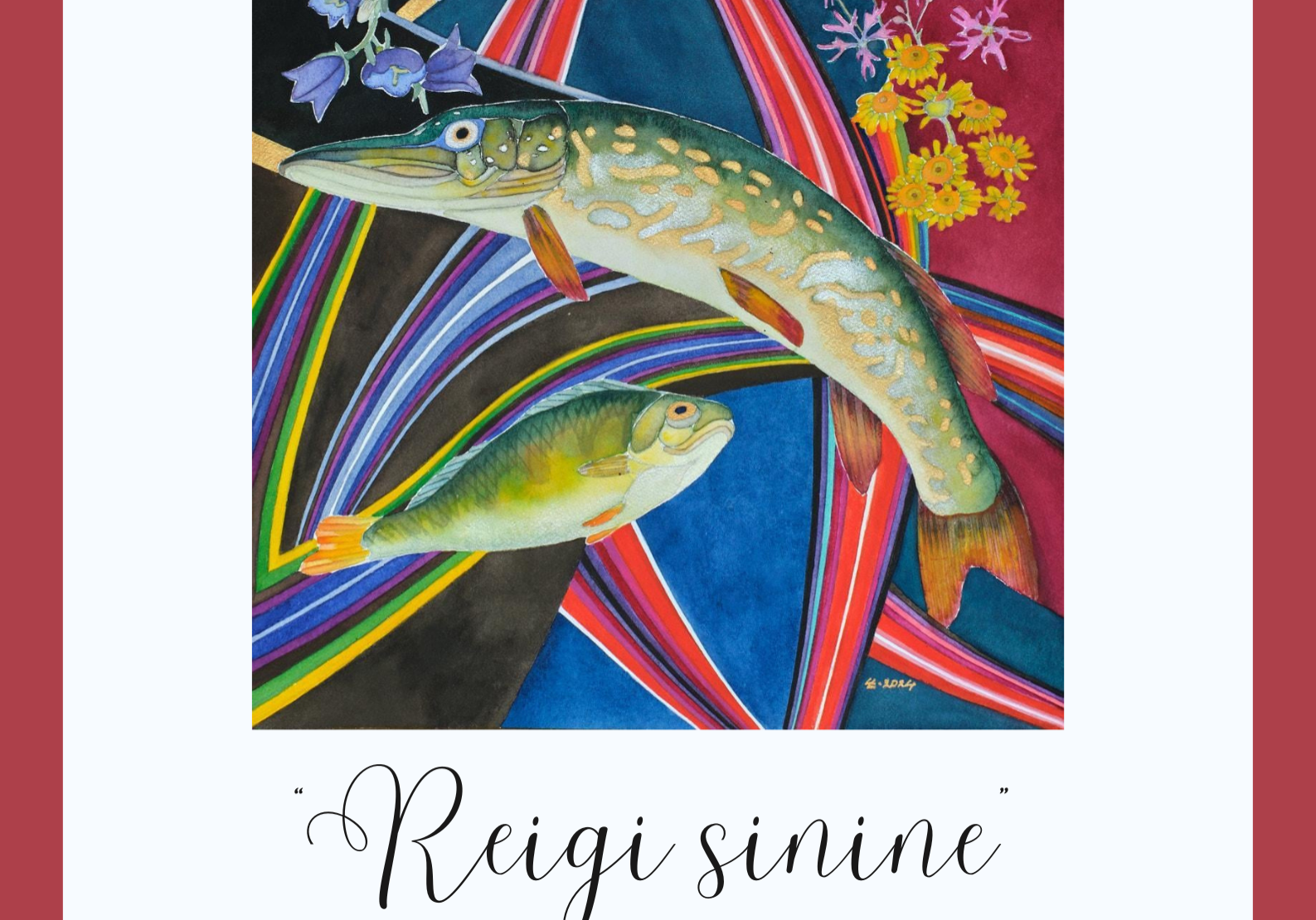 Liia Lüdig-Algvere akvarellide näitus "Reigi sinine"