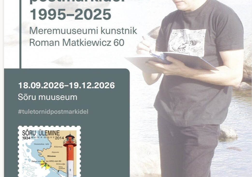 näituse tuletornid postmarkidel plakat